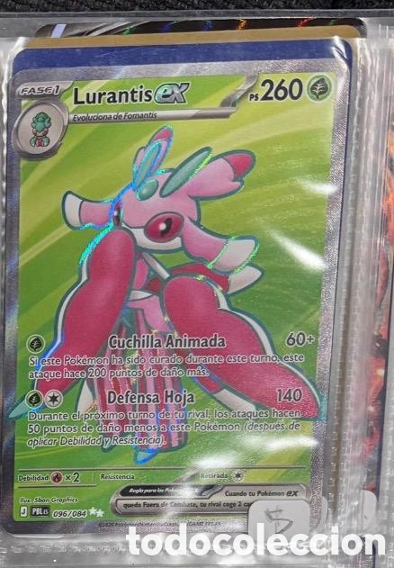 Coleccionismo cromos antiguos: LURANTIS EX POKEMON TCG