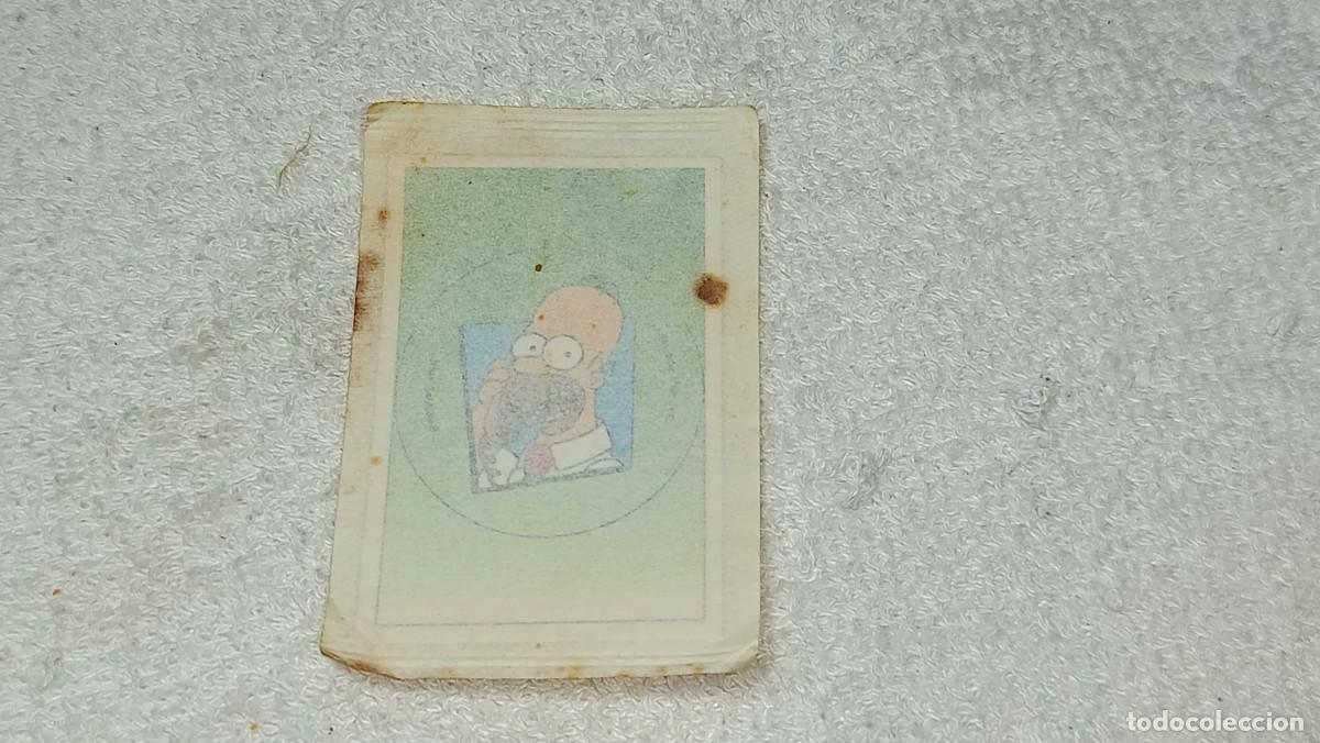 Coleccionismo cromos antiguos: PANRICO : ANTIGUO CROMO ADHESIVO SERIE THE SIMPSONS - MUY DIFICIL - A&Ntilde;OS 90 SIN ABRIR