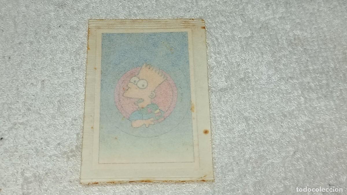 Coleccionismo cromos antiguos: PANRICO : ANTIGUO CROMO ADHESIVO SERIE THE SIMPSONS - MUY DIFICIL - A&Ntilde;OS 90 SIN ABRIR