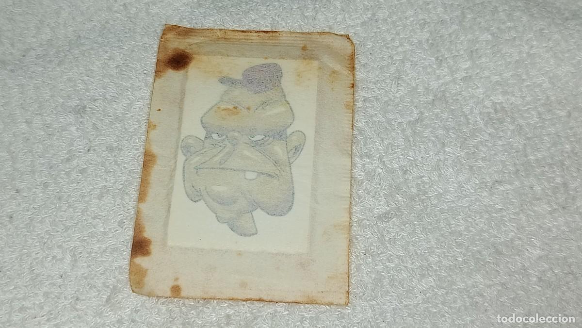 Coleccionismo cromos antiguos: BIMBO : ANTIGUO CROMO CAMBIA CARAS TROQUELADAS INTERCAMBIABLES SIN ABRIR A&Ntilde;OS 90