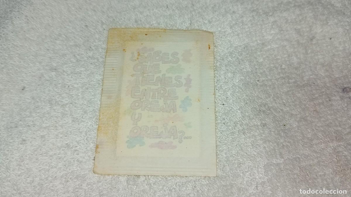Coleccionismo cromos antiguos: BOLLYCAO : ANTIGUO CROMO MOVI CARDS MOVICARDS SABES QUE TIENES ENTRE OREJA Y OREJA SIN ABRIR A&Ntilde;OS 90