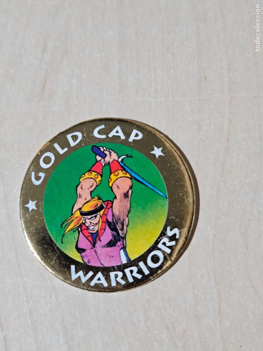 Coleccionismo cromos antiguos: N&ordm; 281 - TAZO - WORLD CAPS AUTHENTIC FEDERATION GOLD CAPS