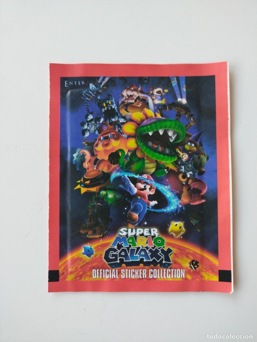 Coleccionismo cromos antiguos: SOBRE CROMOS SIN ABRIR S&Uacute;PER MARIO GALAXY - Foto 1