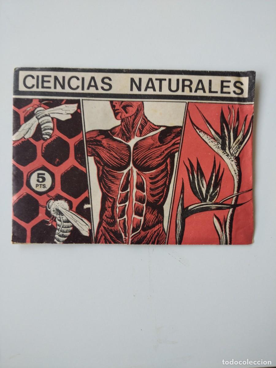 Coleccionismo cromos antiguos: SOBRE CROMOS SIN ABRIR CIENCIAS NATURALES