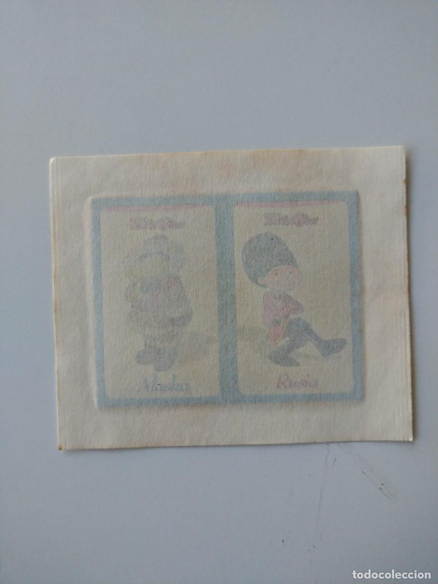 Coleccionismo cromos antiguos: SOBRE CROMOS SIN ABRIR TOSTA RICA (7). Antiguo