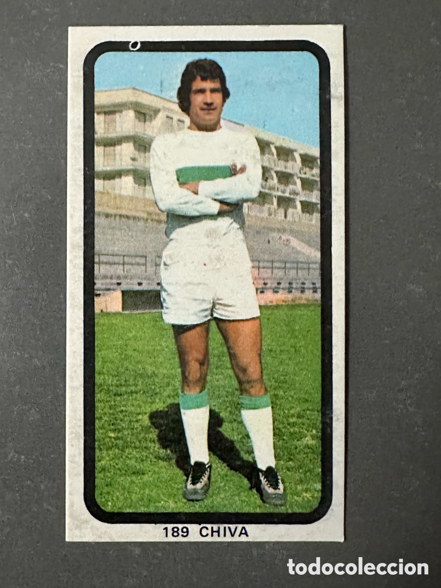 Coleccionismo cromos antiguos: CROMO LIGA 74 75 RUIZ ROMERO CHIVA ELCHE. DESPEGADO
