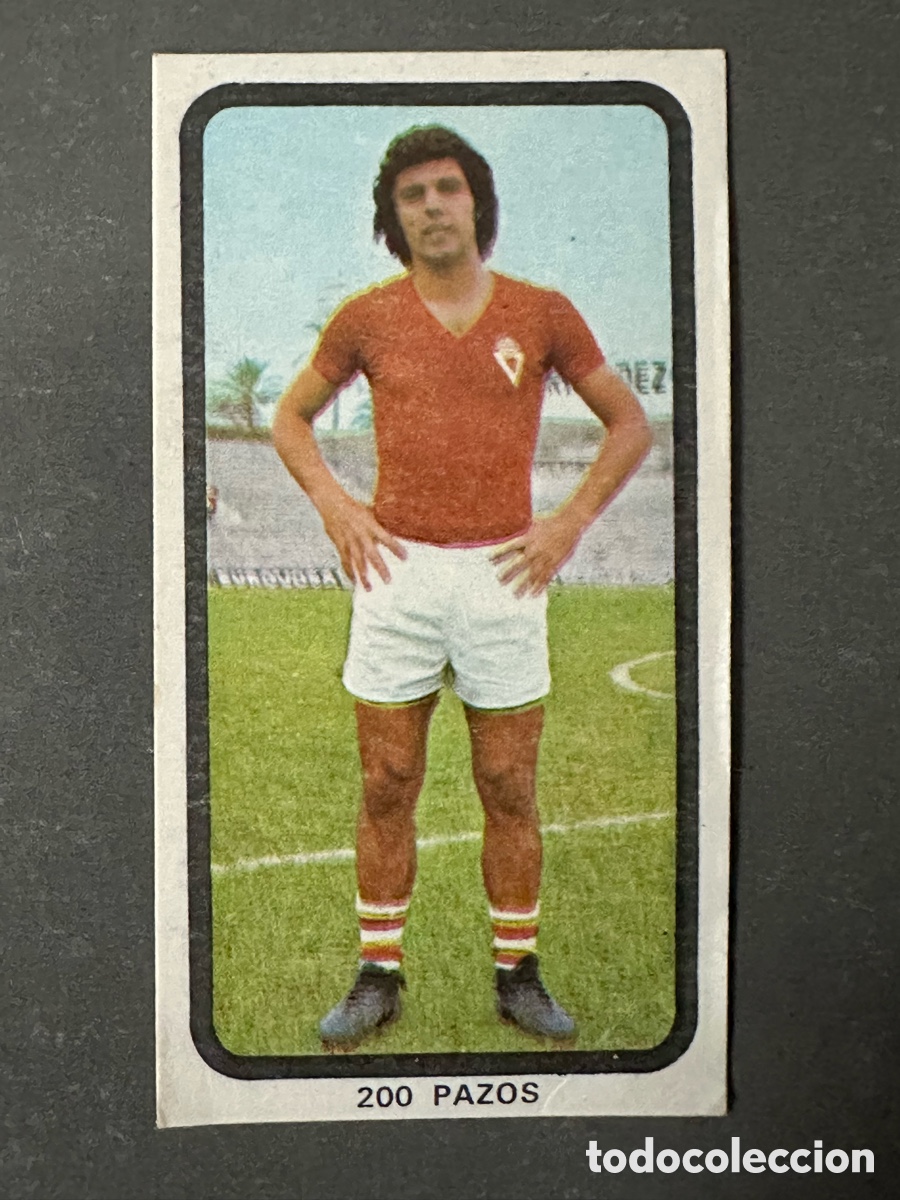 Coleccionismo cromos antiguos: CROMO LIGA 74 75 RUIZ ROMERO PAZOS MURCIA. DESPEGADO