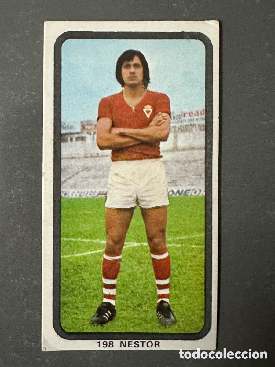 Coleccionismo cromos antiguos: CROMO LIGA 74 75 RUIZ ROMERO NESTOR MURCIA. DESPEGADO