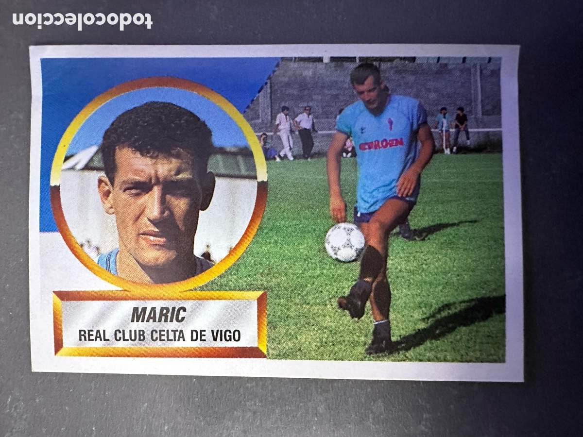 Coleccionismo cromos antiguos: CROMO LIGA ESTE 88 89 MARIC CELTA. VENTANILLA DESPEGADO - Foto 1