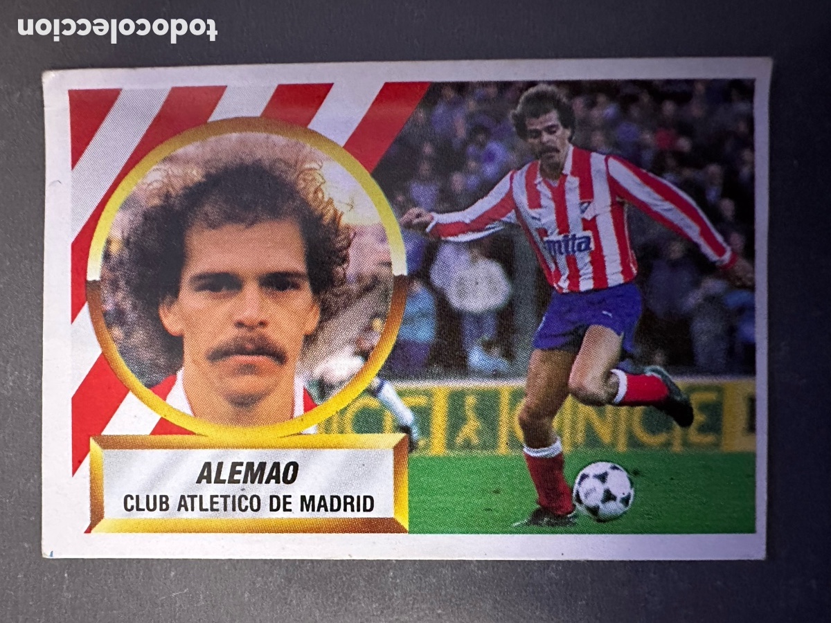 Coleccionismo cromos antiguos: CROMO LIGA ESTE 88 89 ALEMAO BAJA ATL&Eacute;TICO DE MADRID. VENTANILLA DESPEGADO
