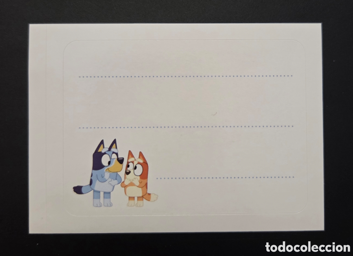 Coleccionismo cromos antiguos: CROMO N&deg; X10 BLUEY FUNNY YUMMY 2026 PANINI