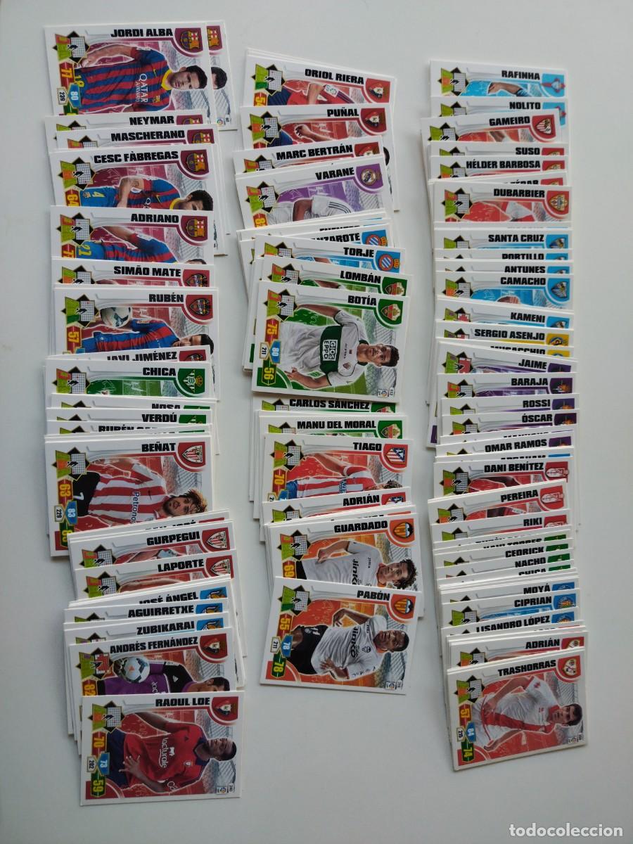 Coleccionismo cromos antiguos: LOTE 152 CROMOS ADRENALYN 2013 2014