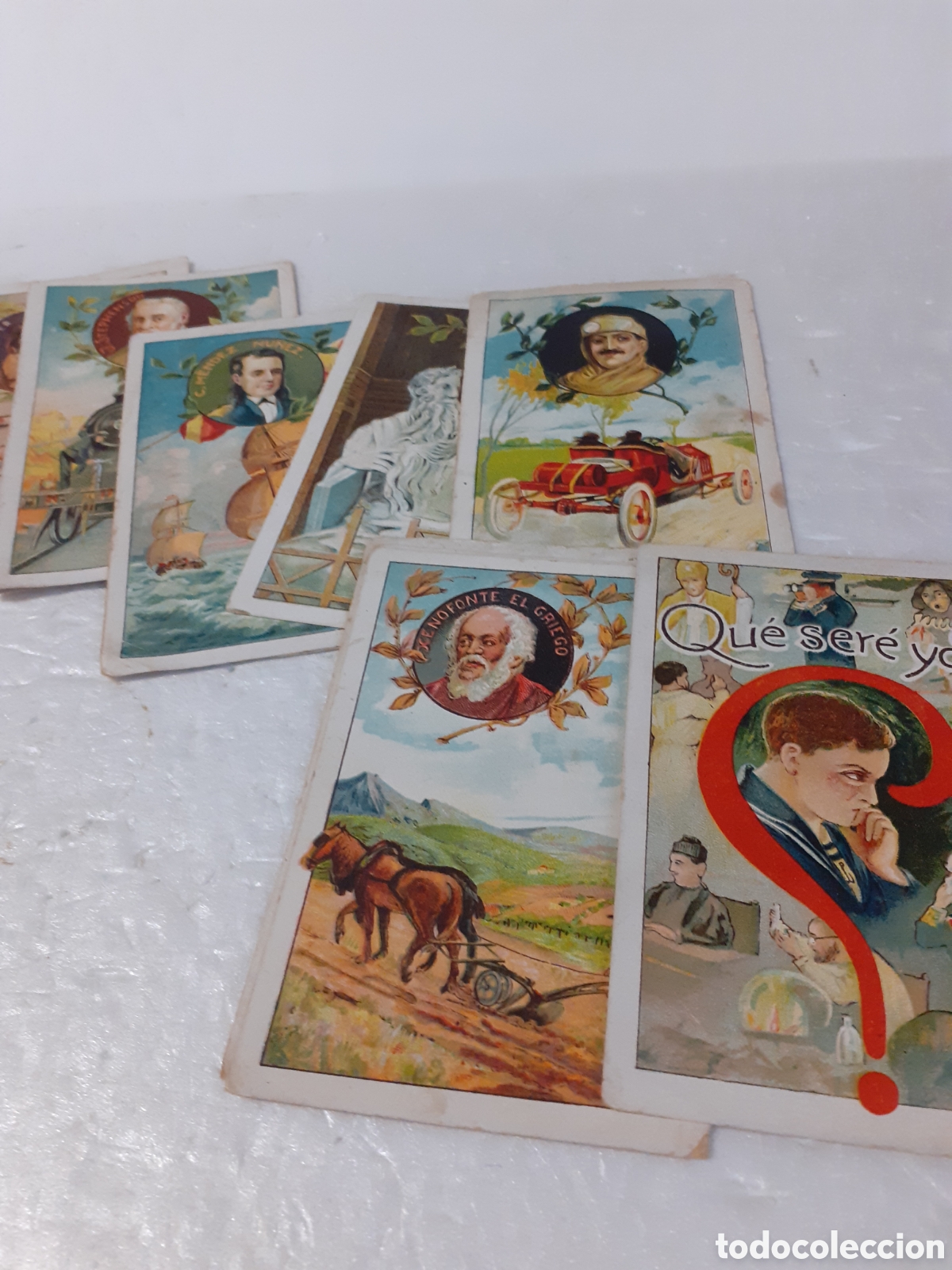 Coleccionismo cromos antiguos: CROMOS ANTIGUOS CHOCOLATES J CAMPS LO DE 15 DE 25 DE LA COLECC .QUE SERE YO