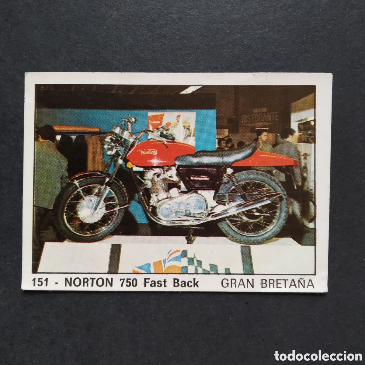 Coleccionismo cromos antiguos: CROMO - N&ordm; 151 - MOTO 2000 - EDICIONES VULCANO / PANINI - A&Ntilde;O 1973
