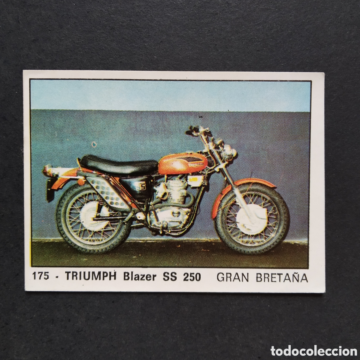 Coleccionismo cromos antiguos: CROMO - N&ordm; 175 - MOTO 2000 - EDICIONES VULCANO / PANINI - A&Ntilde;O 1973