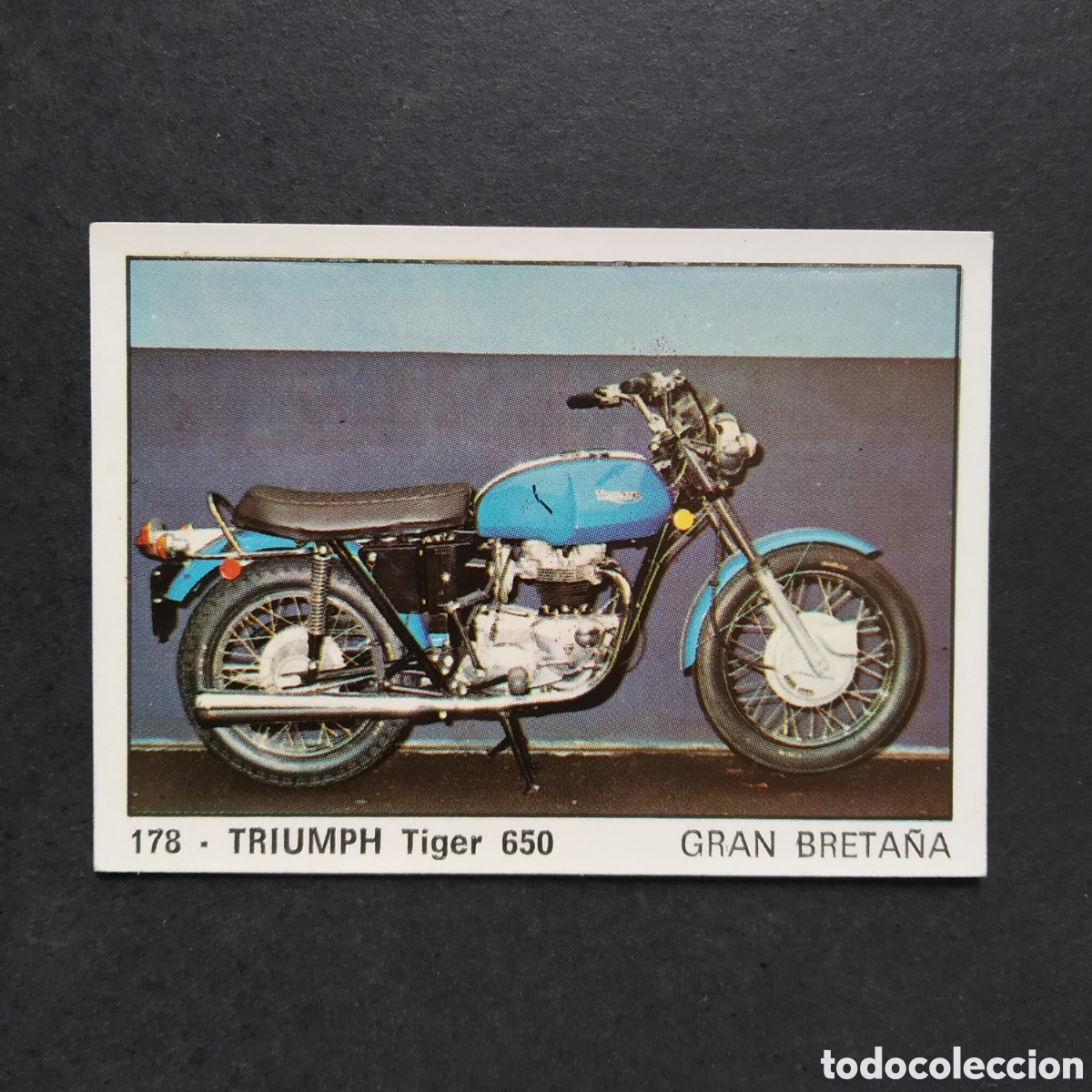 Collectionnisme Cartes &agrave; collectionner anciennes: CROMO - N&ordm; 178 - MOTO 2000 - EDICIONES VULCANO / PANINI - A&Ntilde;O 1973