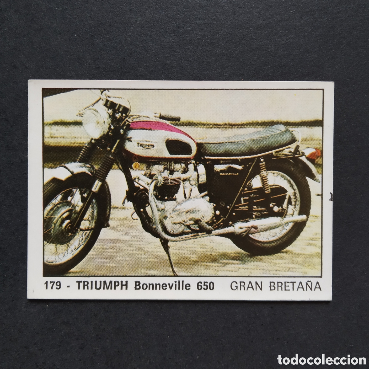 Collectionnisme Cartes &agrave; collectionner anciennes: CROMO - N&ordm; 179 - MOTO 2000 - EDICIONES VULCANO / PANINI - A&Ntilde;O 1973