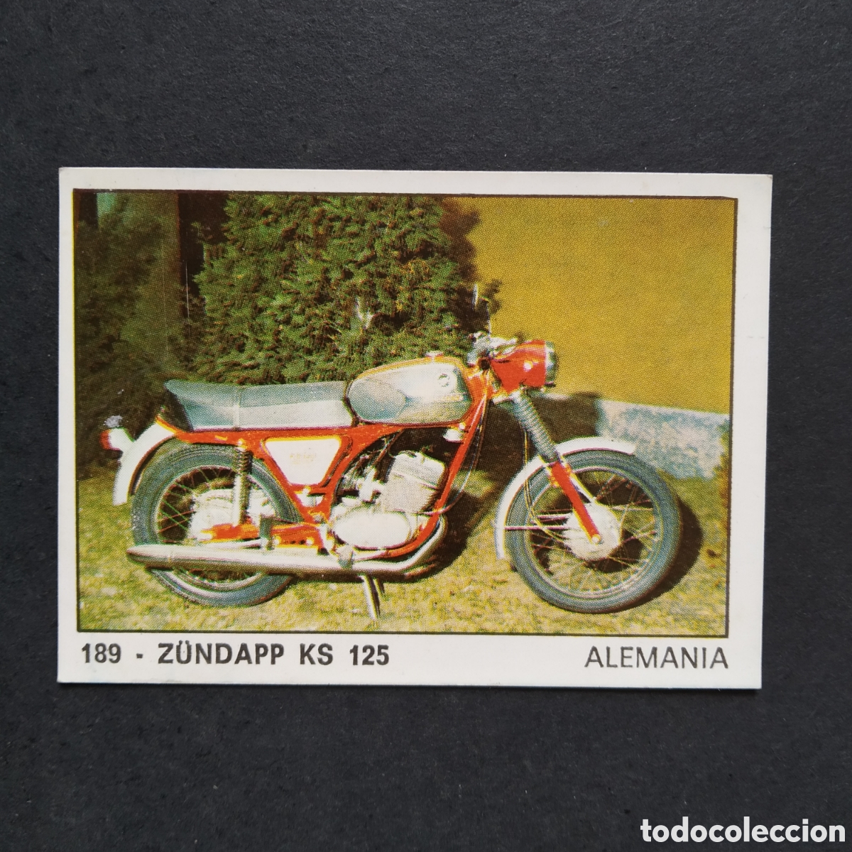 Coleccionismo cromos antiguos: CROMO - N&ordm; 189 - MOTO 2000 - EDICIONES VULCANO / PANINI - A&Ntilde;O 1973