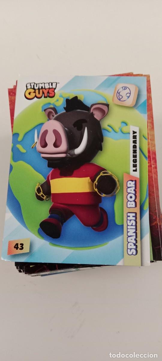 Coleccionismo cromos antiguos: CROMO TRADING CARD CARTA PANINI STUMBLE GUYS N&ordm; 43 C-VA3