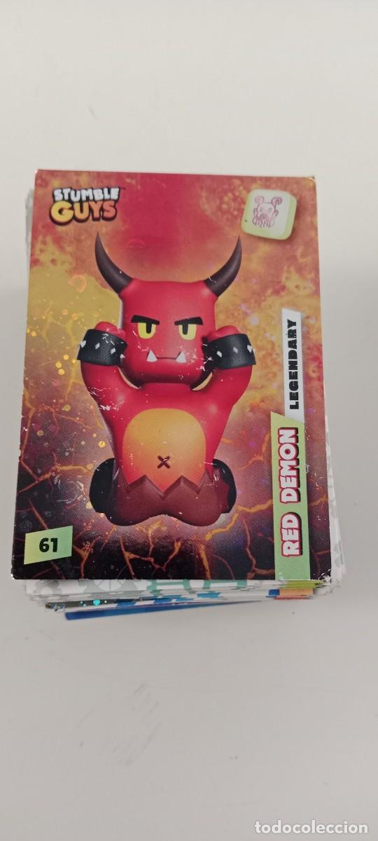 Coleccionismo cromos antiguos: CROMO TRADING CARD CARTA PANINI STUMBLE GUYS N&ordm; 61 C-VA3