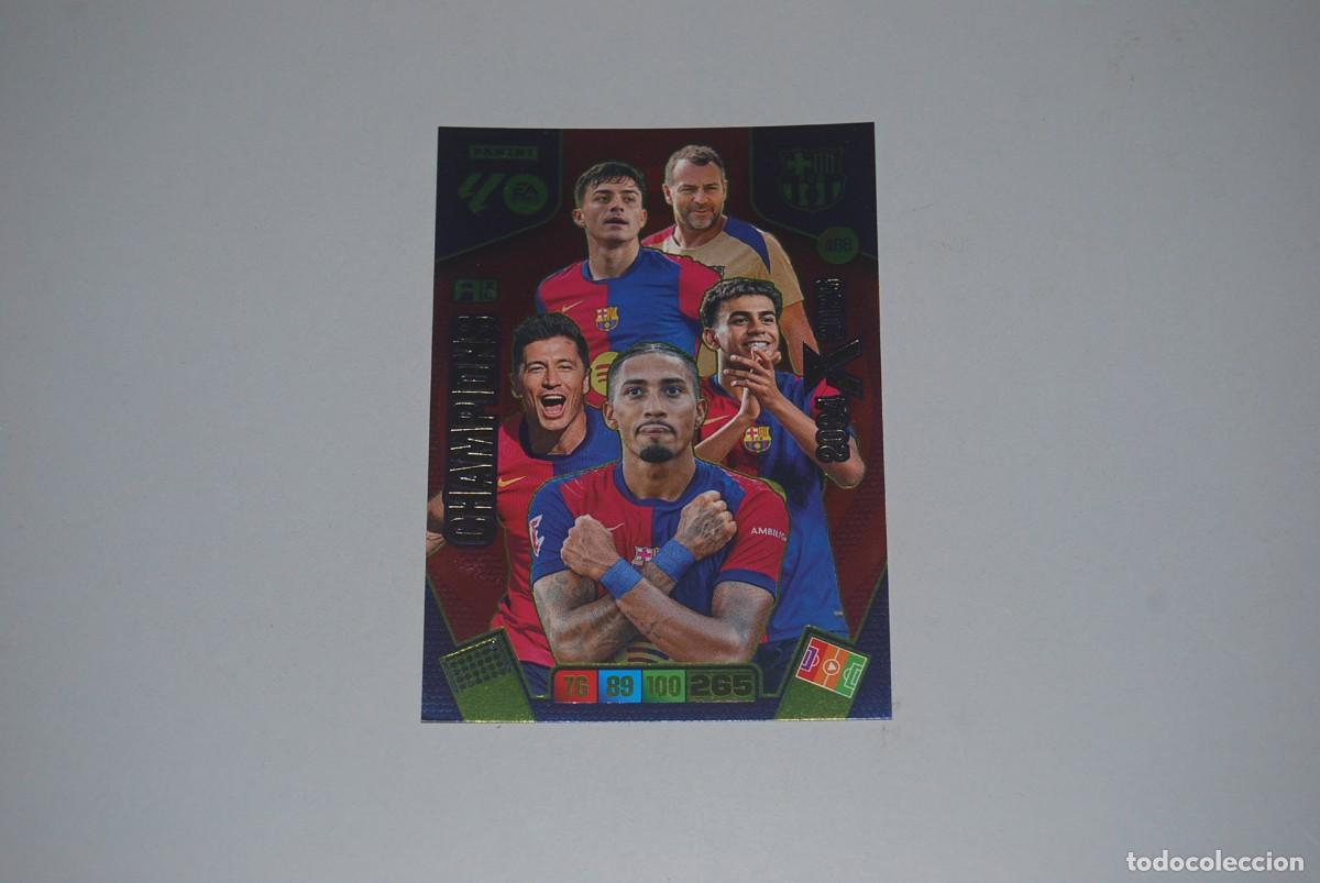 Coleccionismo cromos antiguos: CHAMPIONS 2024-2025 F.C. BARCELONA N&ordm; 468 TRADING CARD GAME ADRENALYN XL 25-26