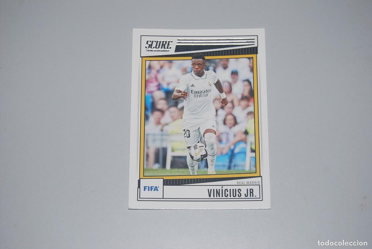 Coleccionismo cromos antiguos: VINICIUS JR. REAL MADRID N&ordm; 154 SCORE FIFA PANINI