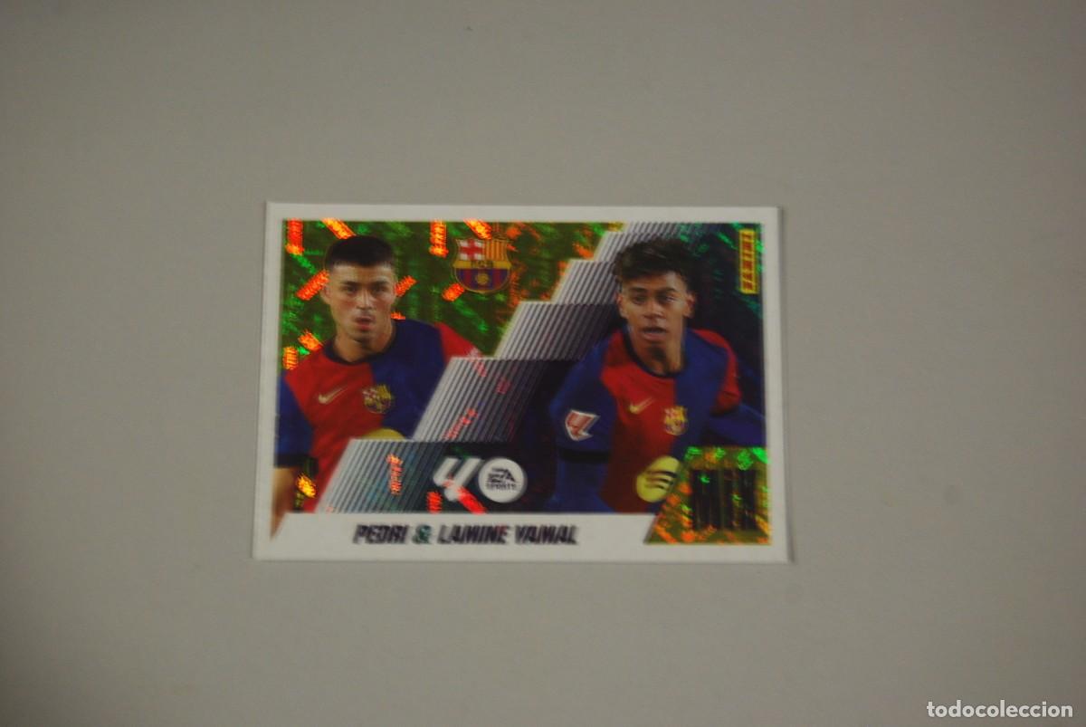 Collectable Antique Stickers: PEDRI & LAMINE YAMAL F.C. BARCELONA MIX N&ordm; 20 LIGA 2025-2026, 25-26 PANINI