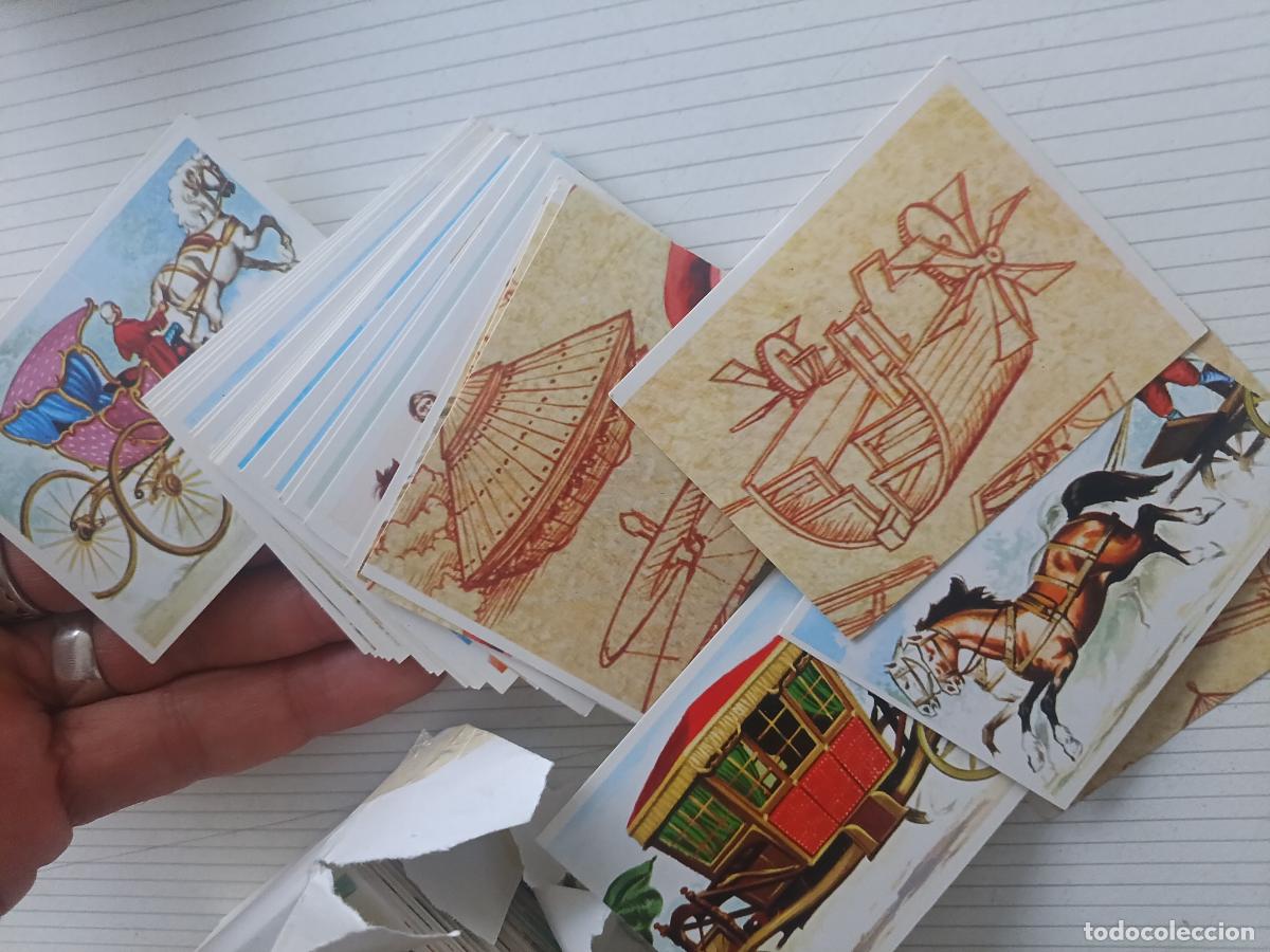 Coleccionismo cromos antiguos: La aventura de la velocidad - COLECCION COMPLETA DE 300 CROMOS Nunca pegados - DIFUSORA DE CULTURA