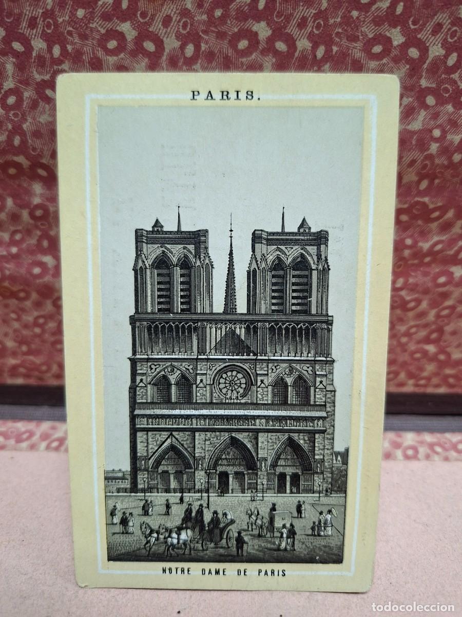 Coleccionismo cromos antiguos: ANTIGUO CROMO TARJETA PUBLICIDAD ULTRAMARINOS LA VILLA DE MADRID MURCIA