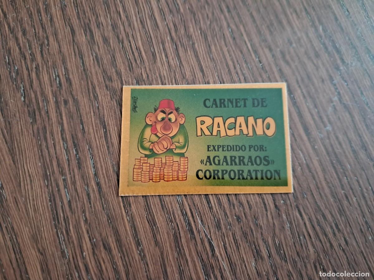 Coleccionismo cromos antiguos: cromo adhesivo de bollycao, bolly-carnet, carnet de r&aacute;cano. sin pegar.