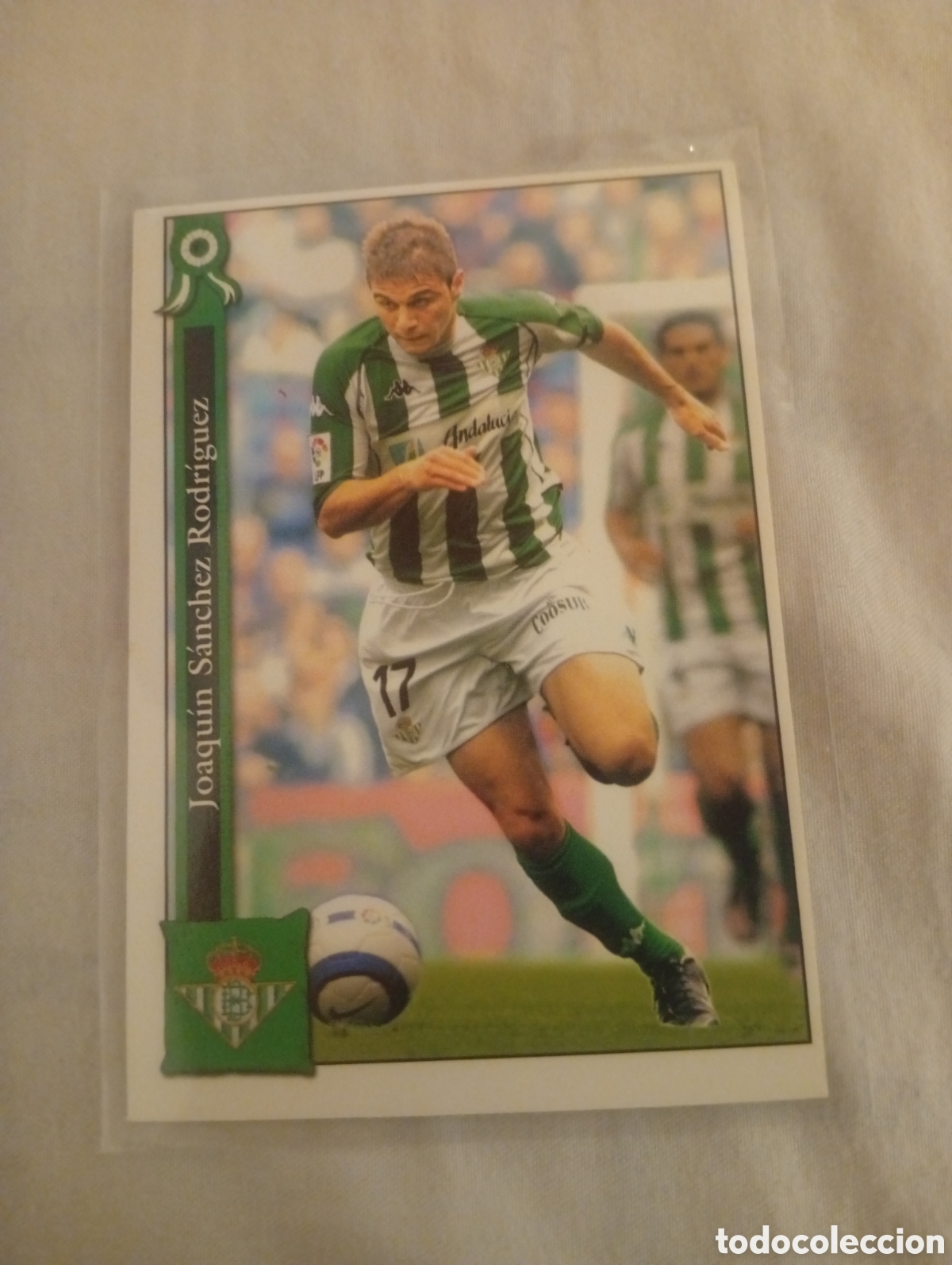 Coleccionismo cromos antiguos: Cromo Card Joaqu&iacute;n N&ordm; 101 - Real Betis - Las Fichas de la Liga 2005-2006 Mundicromo