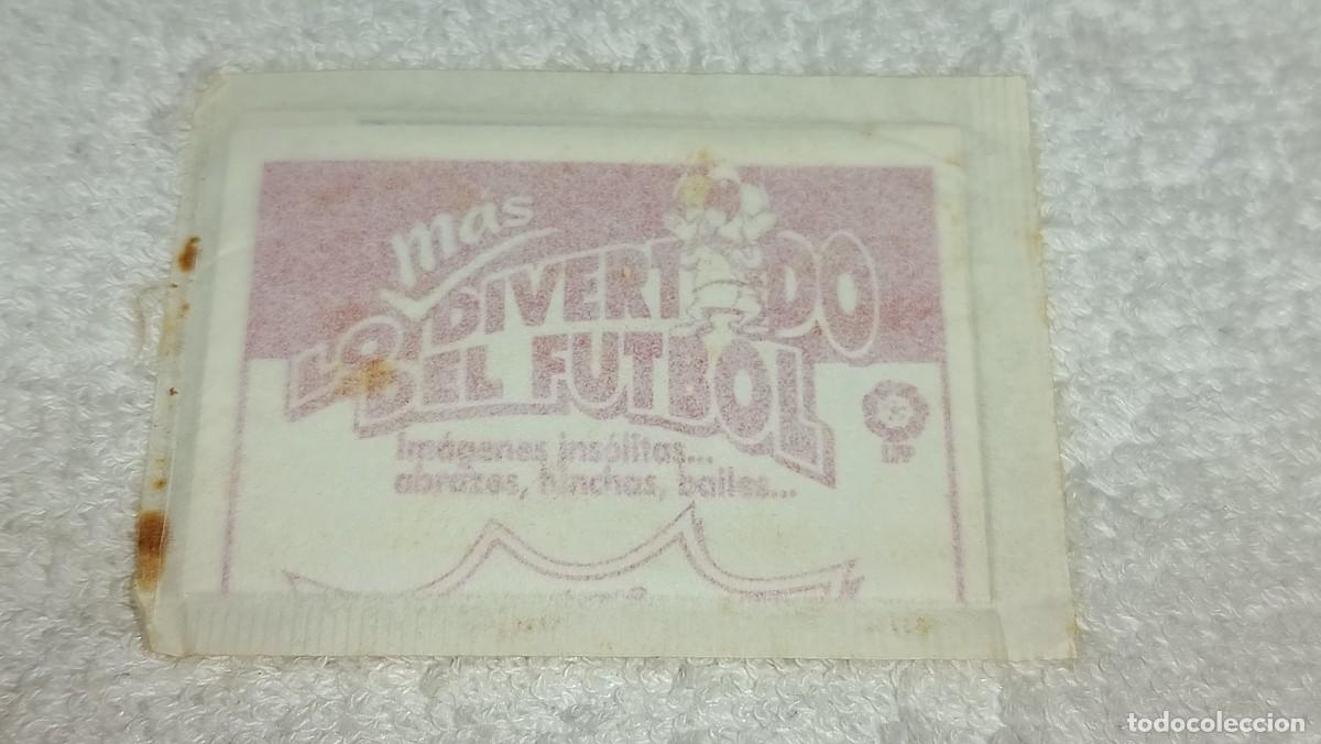 Coleccionismo cromos antiguos: BIMBO : ANTIGUOS CROMO N&ordm; 18 LO MAS DIVERTIDO DEL FUTBOL - LA JOTA - SIN ABRIR A&Ntilde;OS 90