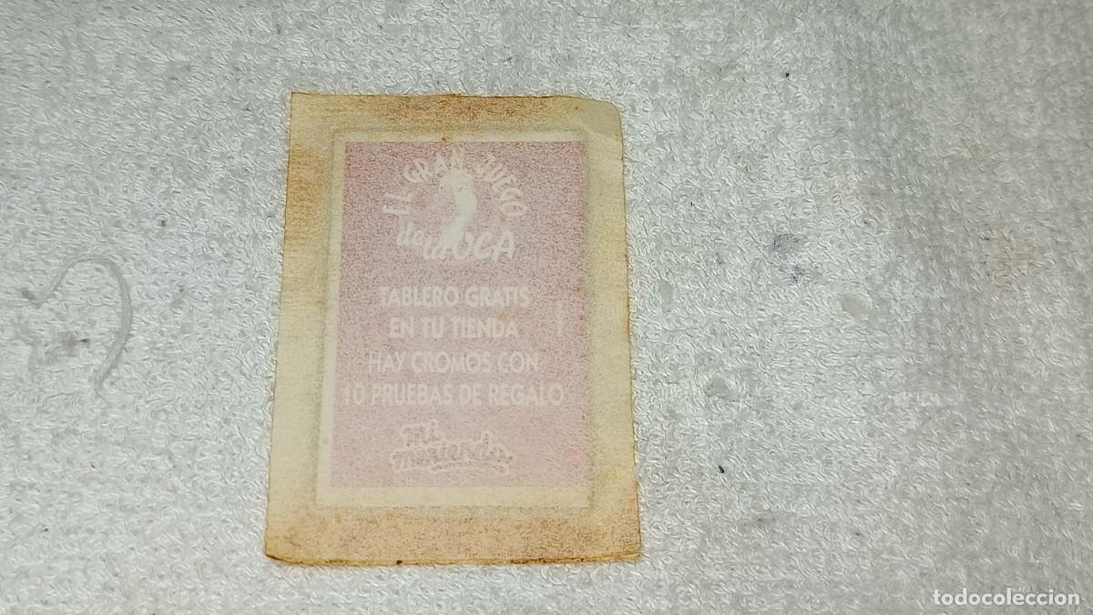 Coleccionismo cromos antiguos: BIMBO BIMBOCAO : ANTIGUO CROMO N&ordm; 42 EL GRAN JUEGO DE LA OCA - I LOVE PARED - SIN ABRIR A&Ntilde;OS 90