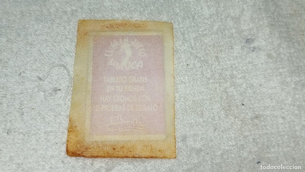 Coleccionismo cromos antiguos: BIMBO BIMBOCAO : ANTIGUO CROMO N&ordm; 43 EL GRAN JUEGO DE LA OCA - A ESQUIVAR - SIN ABRIR A&Ntilde;OS 90