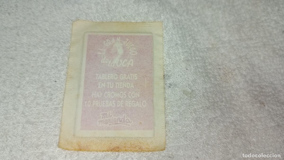Coleccionismo cromos antiguos: BIMBO BIMBOCAO : ANTIGUO CROMO N&ordm; 42 EL GRAN JUEGO DE LA OCA - I LOVE PARED - SIN ABRIR A&Ntilde;OS 90