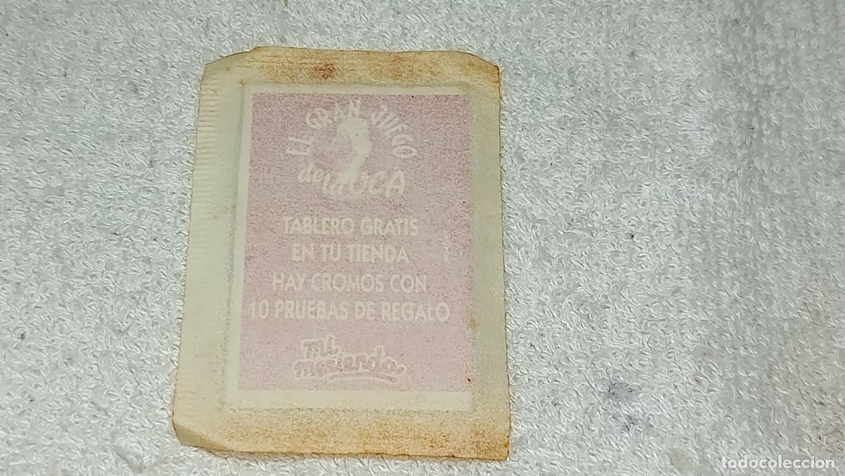 Coleccionismo cromos antiguos: BIMBO BIMBOCAO : ANTIGUO CROMO N&ordm; 32 EL GRAN JUEGO DE LA OCA - BOCA LLENA - SIN ABRIR A&Ntilde;OS 90