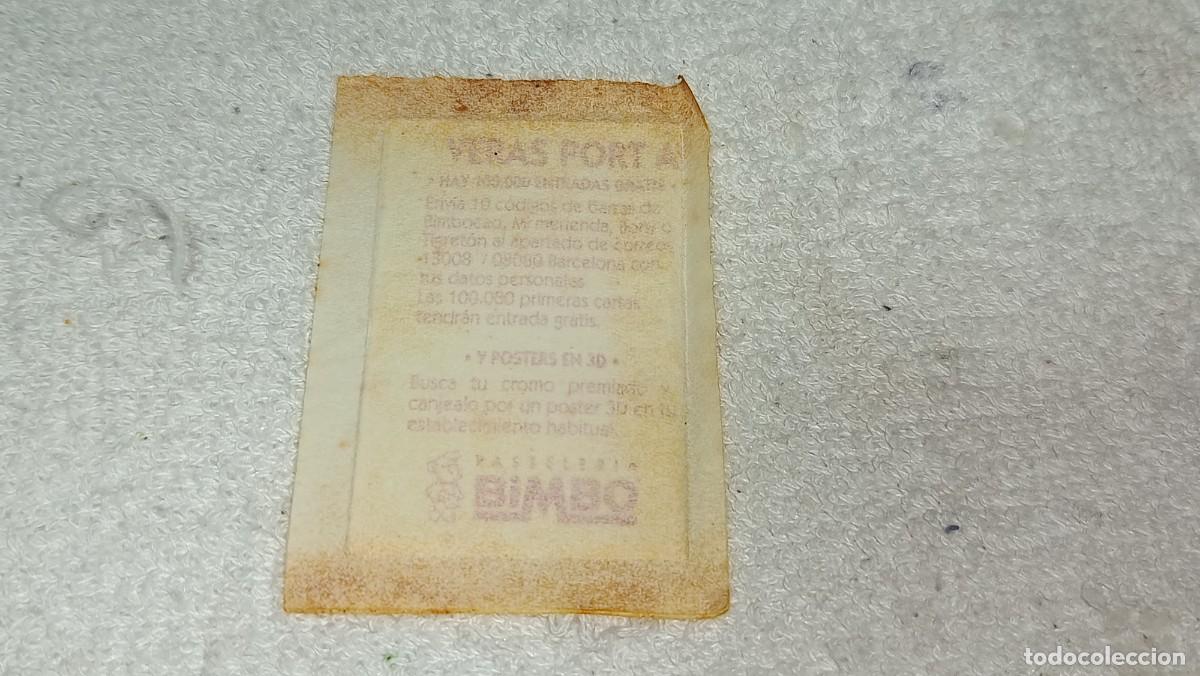 Coleccionismo cromos antiguos: BIMBO : ANTIGUO CROMO N&ordm; 20 VERAS PORT AVENTURA EN 3D SIN ABRIR A&Ntilde;OS 90