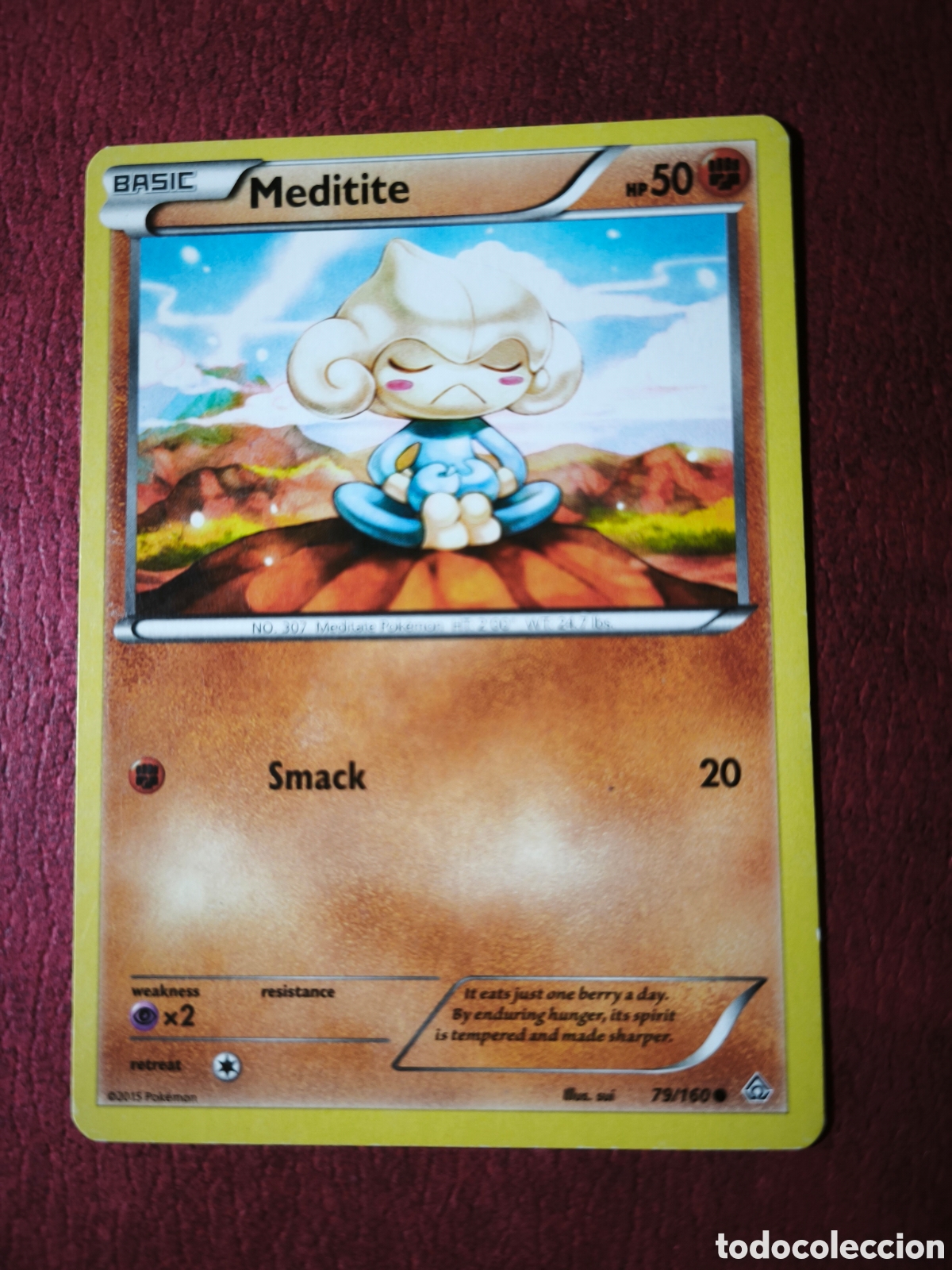 Coleccionismo cromos antiguos: Pokemon. 2015. Medite. #79/160 - Foto 1