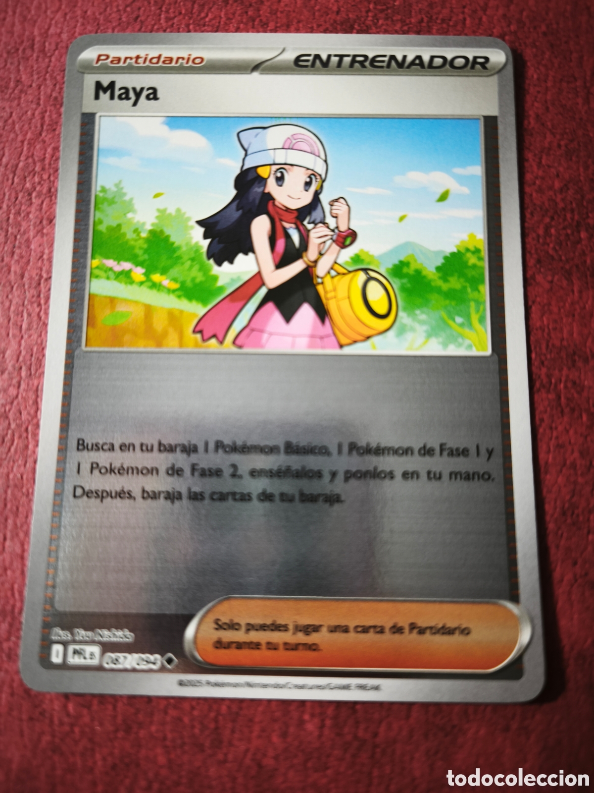Coleccionismo cromos antiguos: Pokemon. 2025. Maya. #87/94. Holo. Espa&ntilde;ol