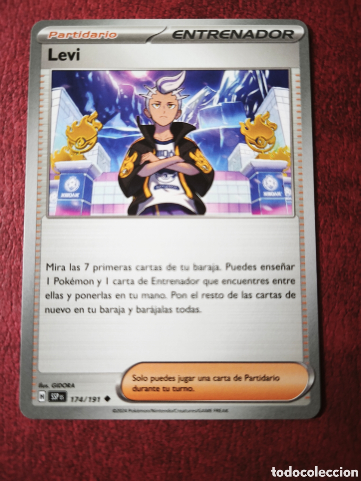 Coleccionismo cromos antiguos: Pokemon. 2024. Levi. #174/191. Espa&ntilde;ol