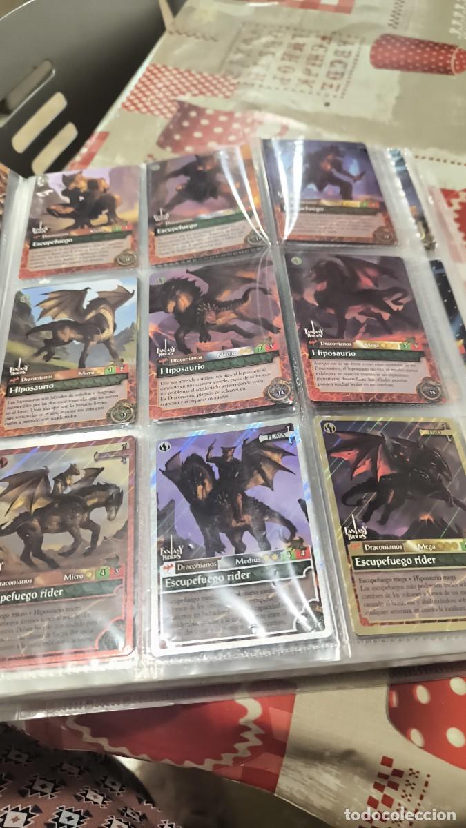 Coleccionismo cromos antiguos: Fantasy Riders el resurgir de los dragones - Foto 3