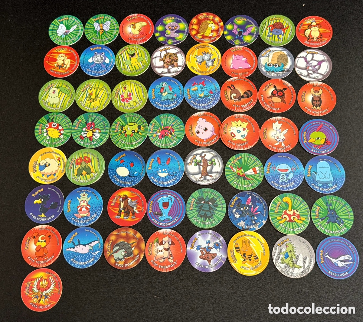 Coleccionismo cromos antiguos: Generaci&oacute;n Johto / Liga Orange (2001-2002) Colecci&oacute;n