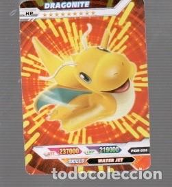 Coleccionismo cromos antiguos: CROMO DE POK&Eacute;MON DE HP DRAGONITE PEM 025- A&Ntilde;O 2022