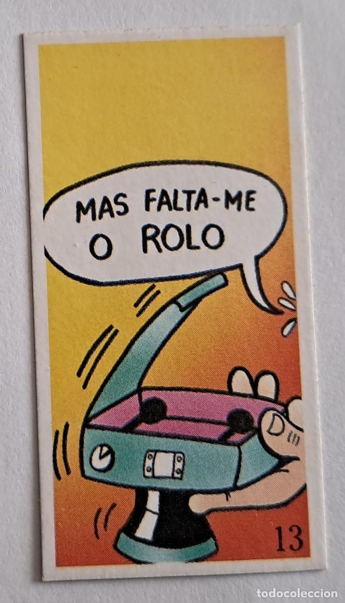Coleccionismo cromos antiguos: CROMO SACA CHISTES BOLLYCAO PORTUGAL, N&ordm; 13 ( SACA PIADAS)