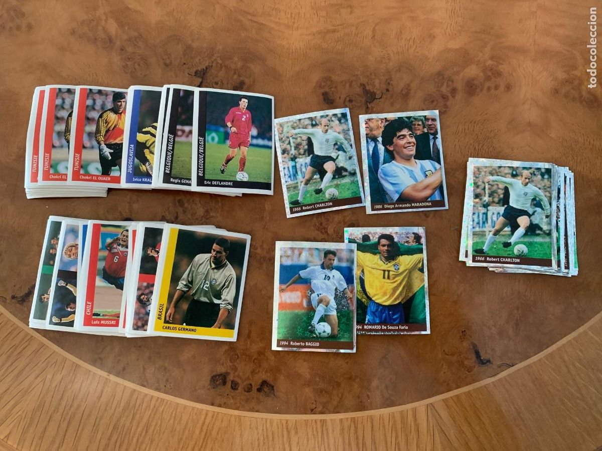 Coleccionismo cromos antiguos: Cromos mundial Francia 98