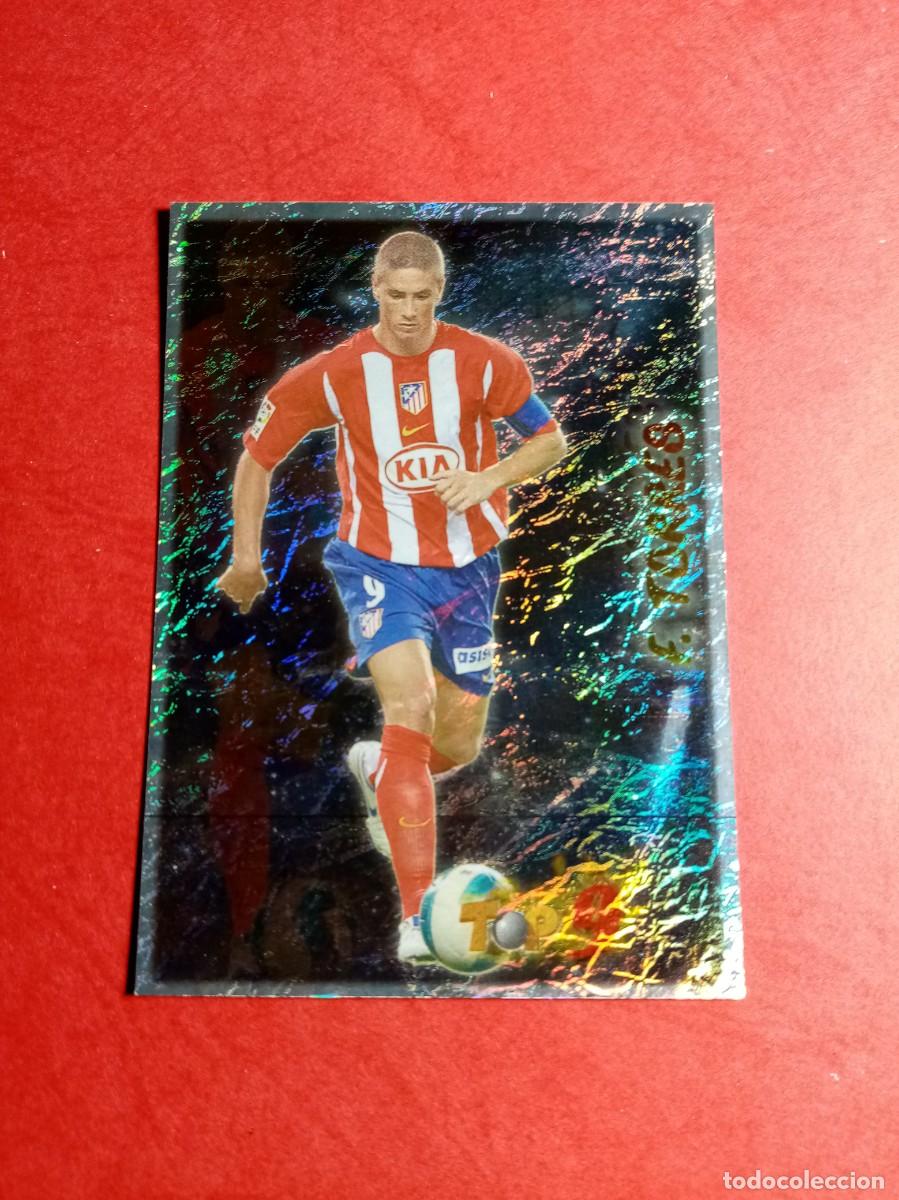 Coleccionismo cromos antiguos: N&ordm; 664 FERNANDO TORRES, TOP 9, JASPEADO, ATLETICO DE MADRID , FICHAS LIGA 2006 2007 MUNDICROMO