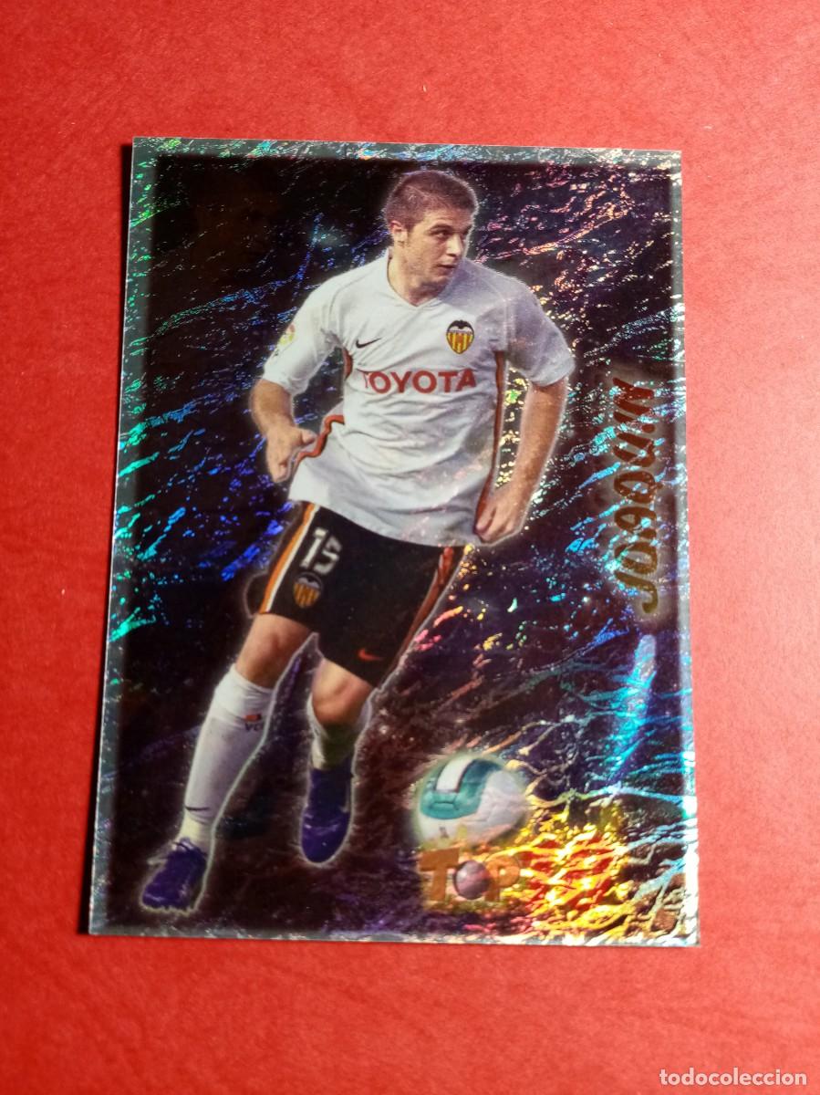 Coleccionismo cromos antiguos: N&ordm; 665 JOAQUIN, TOP 10, JASPEADO, VALENCIA CF , FICHAS LIGA 2006 2007 MUNDICROMO