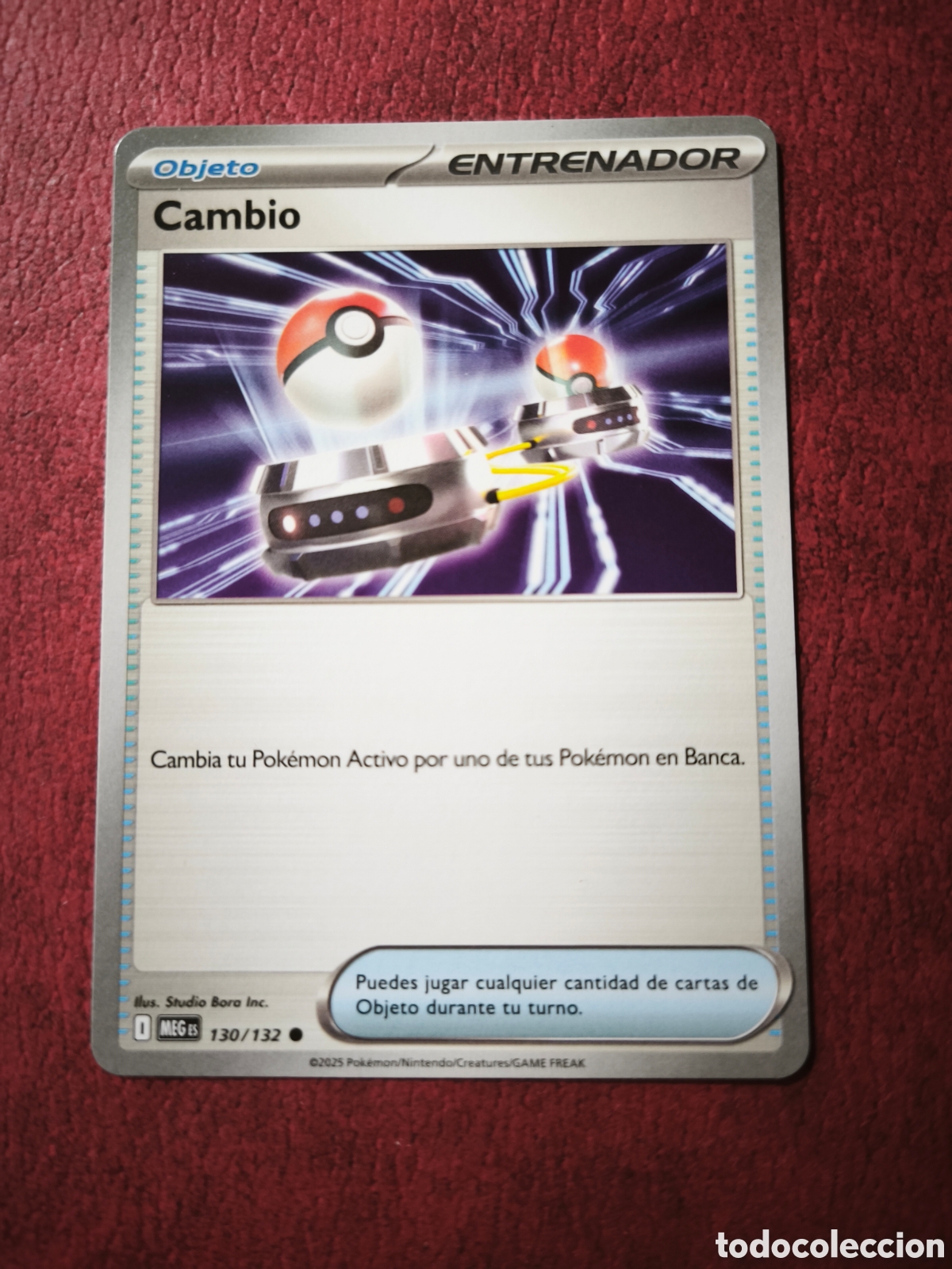 Coleccionismo cromos antiguos: Pokemon. 2025. Cambio #130/132. Espa&ntilde;ol