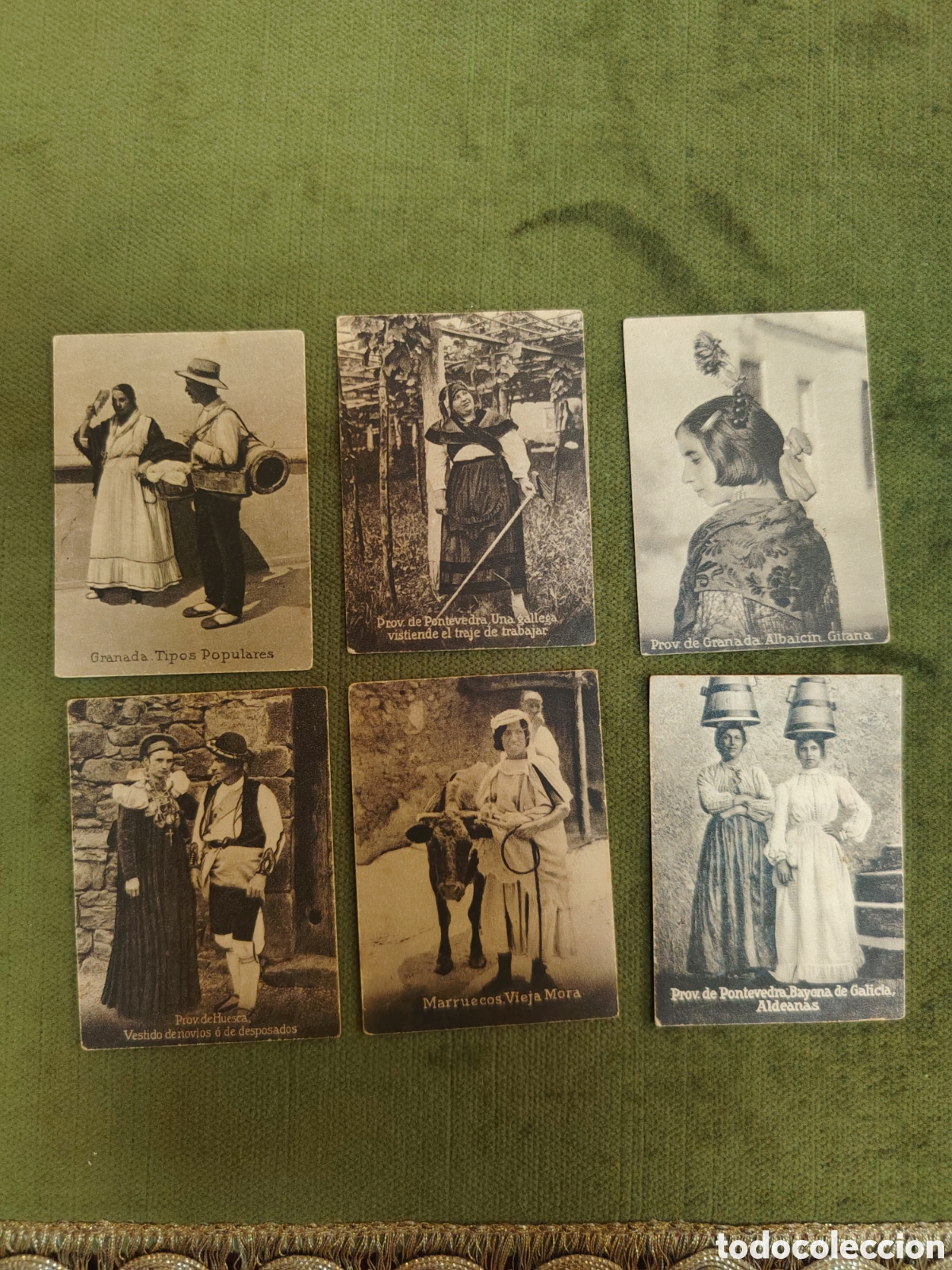 Coleccionismo cromos antiguos: LOTE 6 CROMOS ANTIGUOS SERIE DE ESPA&Ntilde;A, OBSEQUIO DE HENRY CLAY. ESPA&Ntilde;A Y AM&Eacute;RICA LATINA