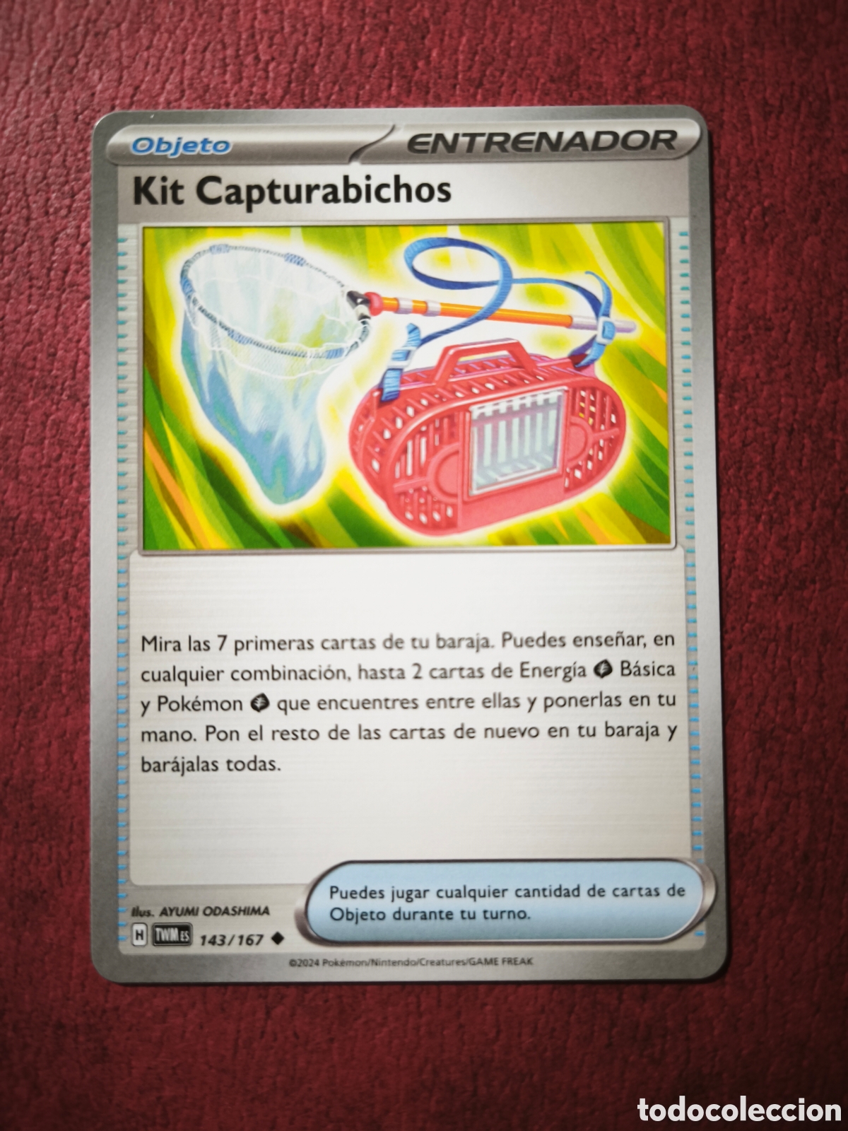 Coleccionismo cromos antiguos: Pokemon. 2024. Capturabichos #143/167. Espa&ntilde;ol